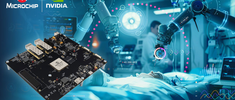 Microchip beschleunigt Echtzeit-Edge-KI mit NVIDIA Holoscan