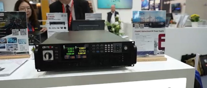Innovative Netzteile und Electronics Loads von ITECH für die Prüfung von erneuerbaren Energien und Elektrofahrzeugen