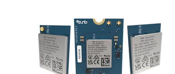 Ezurio Sona™ IF513 - Wi-Fi ® 6E + BLE 5.4 Modul