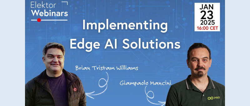 Webinar: Implementierung von Edge AI-Lösungen mit Giampaolo Mancini von Arduino Pro