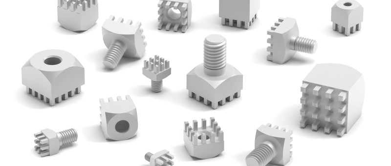 Leiterplatten-Gewindeanschlüsse in Einpresstechnik