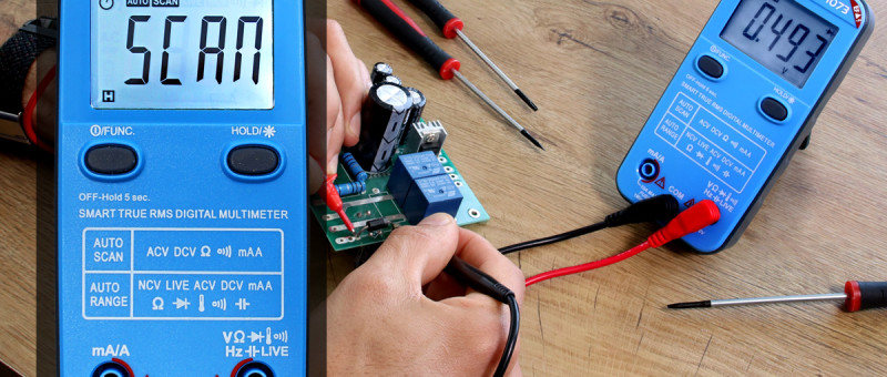 PeakTech 1073: Smartes Multimeter mit Auto-Scan