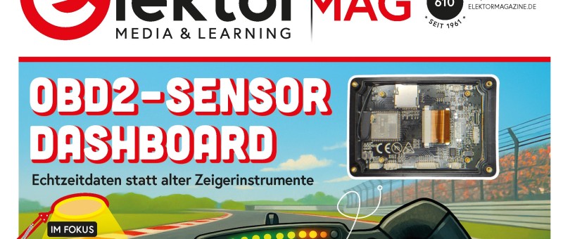 Elektor Juli/August 2025: IoT und Sensoren