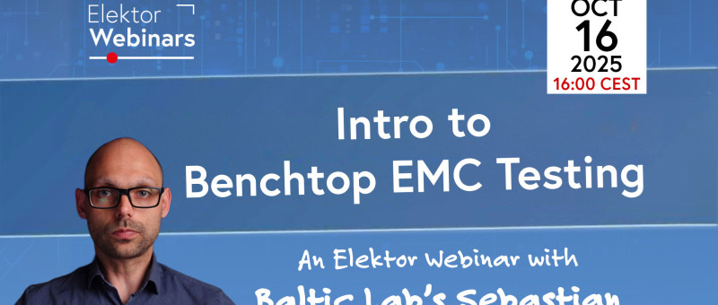 Webinar: Einführung in die EMV-Tests am Labortisch mit Baltic Lab