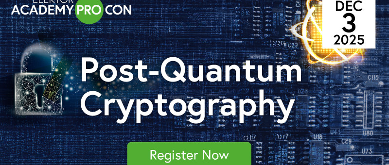 Last Call: Jetzt noch für die Elektor-Konferenz zur Post-Quanten-Kryptografie am 3. Dezember registrieren