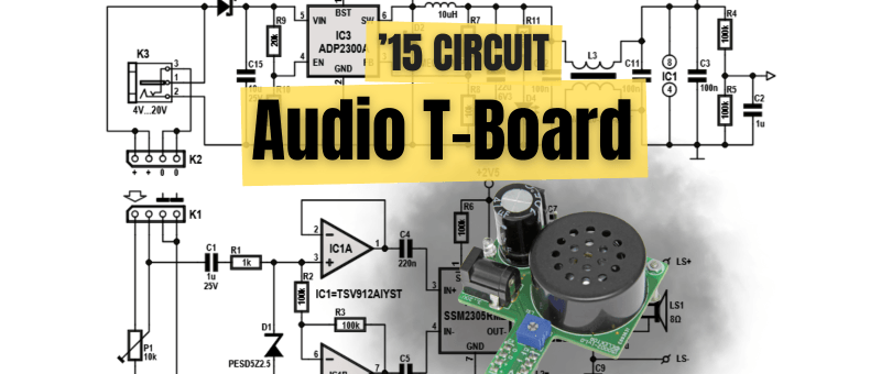 Schaltung: Audio-T-Board