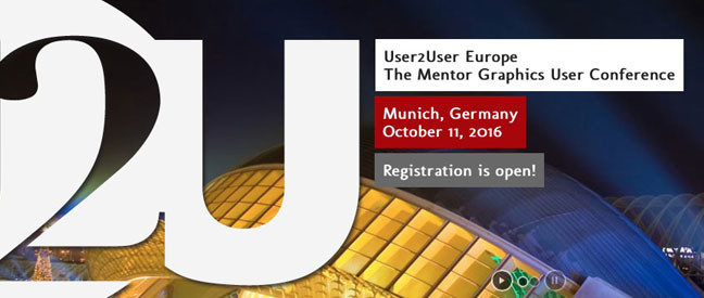 Mentor Graphics European User Conference am 11. Oktober in München