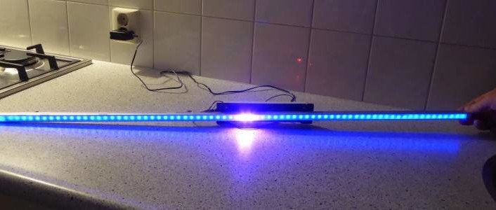 Das Neopixel-LED-Balancier-Gerät