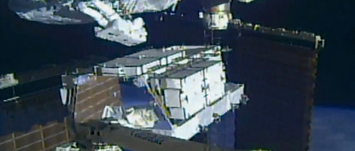 ISS: Außerirdischer Batteriewechsel