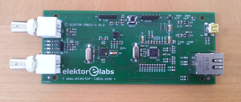 Network Connected Signal Analyzer [150211]