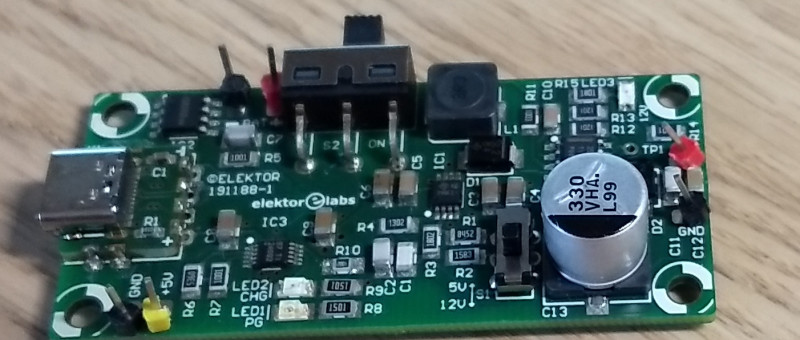 Entwicklung einer LiPo-Stromversorgung