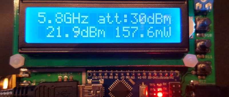 RF Power Meter with 1MHz-10GHz bandwidth and 55dB dynamic range (160193)