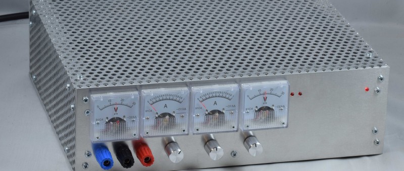 Low-Noise Lab Power Supply - JumpStarter Page