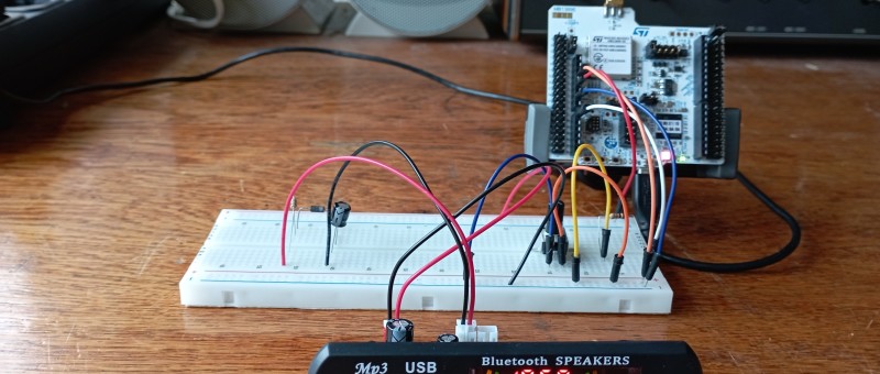 Broadcast monitor using LoRaWAN and Nucleo-WL55JC1