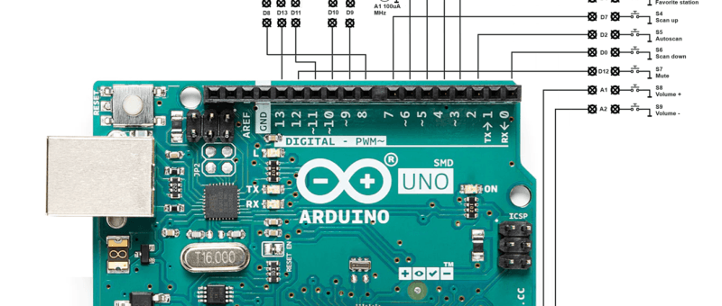 Retro-Tuning: Aufrüsten des TDA7010T FM-Empfängers mit Arduino Magic