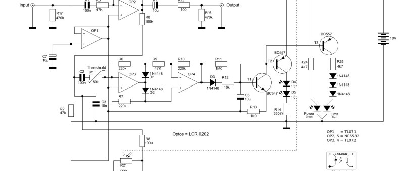 Stereo-Opto-Limiter für Podcasting