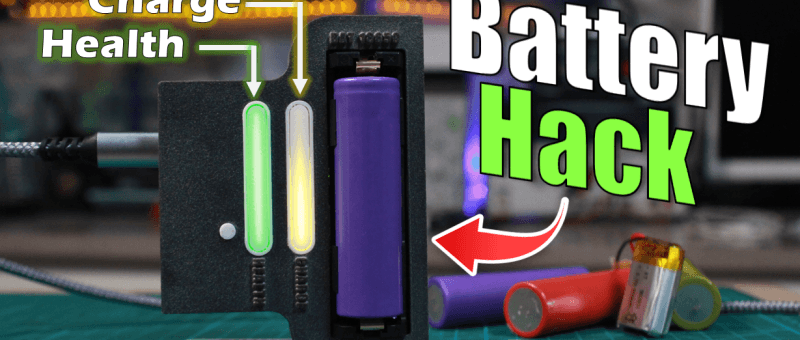 Lithium-Batterie-Monitor mit Ladezustands-Anzeige