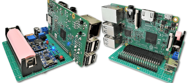 Raspberry Pi Battery Power Supply With Safe Shutdown