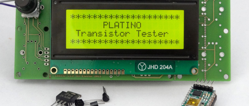 130544-1 Platino Transistor Tester