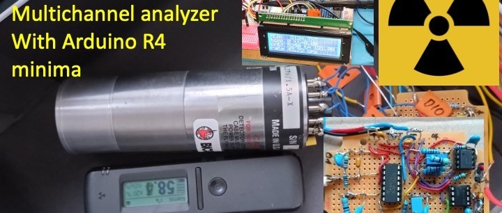 Erstellung von einem aufregenden Multikanal-Analysator mit dem Arduino R4 für Szintillationsdetektoren
