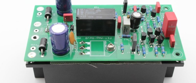 Kompakte Audio Endstufe mit IRFP240/IRFP9240