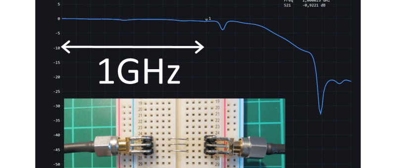 How to send up to 1 GHz over a breadboard