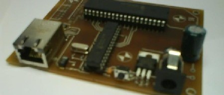Ethernet interface for PIC micro controller with ENC28J60 (DIL) in Assembler