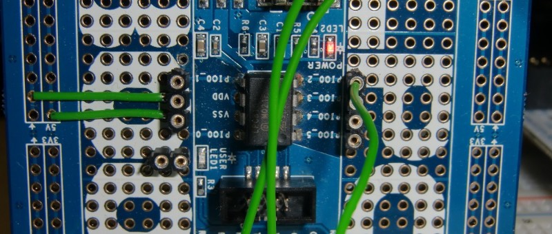 LPC810 as DCF77 decoder (and I2C slave)