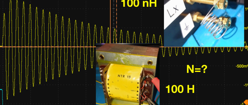 Simple tool to assess inductors and transformers with 100nH < L < 100H+