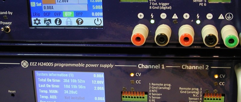 DIY programmable (SCPI) bench power supply