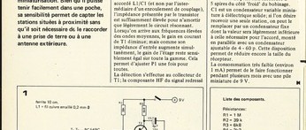 mini-récepteur ondes moyennes