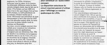 voltmètre a LEDs utilisant un UAA 180