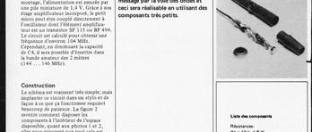 stylo émetteur FM