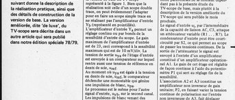 version de base du TV-scope