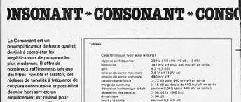 consonant