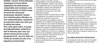préampli pour tite de lecture dynamique