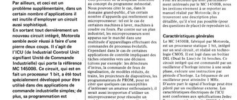 l`ICU, un `mini` • microprocesseur