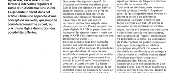 générateur de trains d`ondes