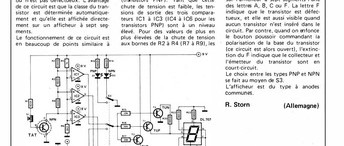 testeur de transistors de luxe