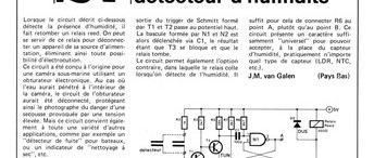 détecteur d`humidité