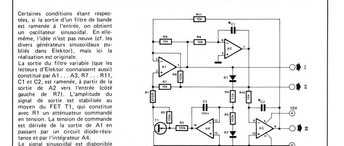 oscillateur sinusoïdal