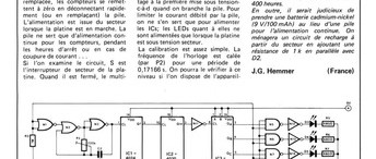 compteur de durée de vie pour tête de lecture
