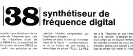 synthétiseur de fréquence digital