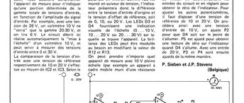 loupe automatique pour voltmètre