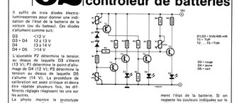 contrôleur de batteries 