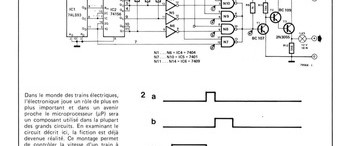 commande par µP d`un train électrique