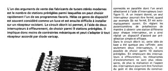 Accord par touche sensitives