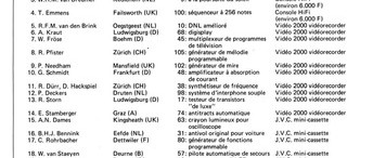 résultat du concours eurotronique