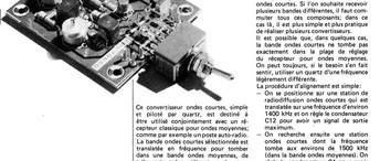 convertisseur ondes courtes