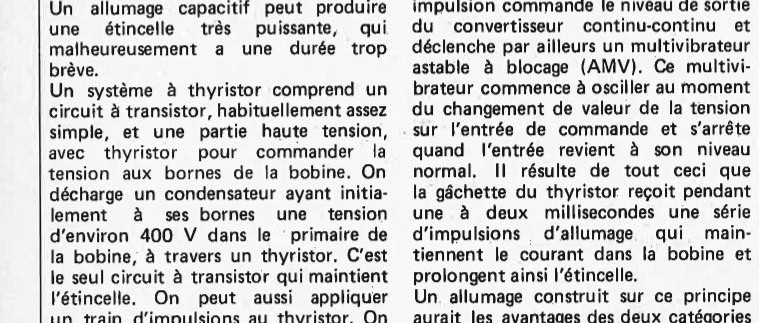 Allumage électronique à transistors